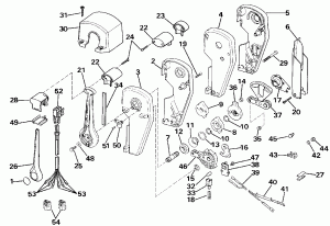  -  Rotation - 25  & 30  Models (Gearcase - Standard Rotation - 25 In. & 30 In. Models)