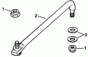 Рулевая система Соединитель Kit - 185esx, 200 / 225stl, 200tx, tz, 225tl, tx, tz (Steering Link Kit - 185esx,200/225stl,200tx,tz,225tl,tx,tz)