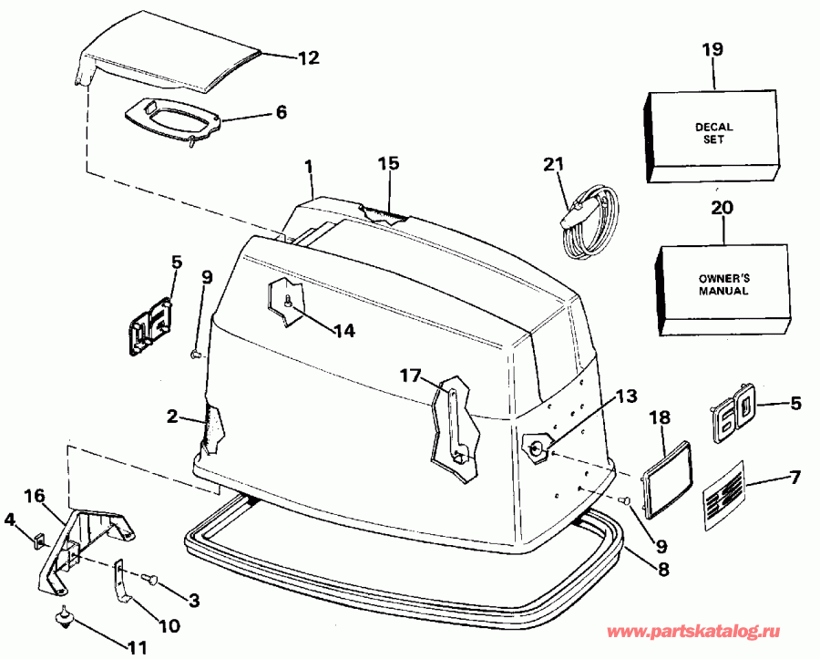 ��������� ����� ������� E20CRETS 1993  - Evinrude / Evinrude