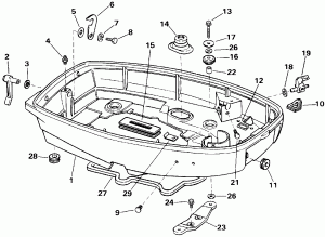������ ������ ��������� (Lower Engine Cover)