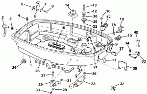 ������ ������ ��������� (Lower Engine Cover)