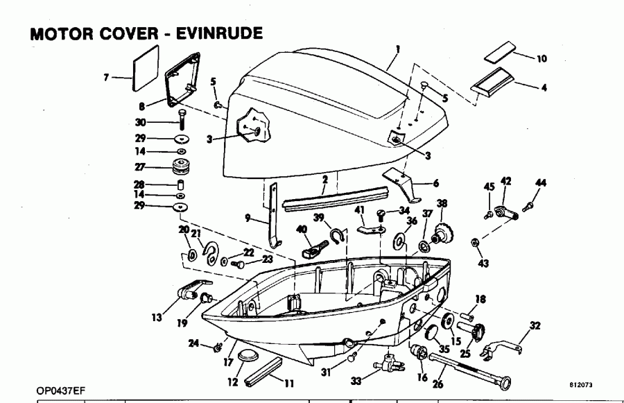  EVINRUDE E15RCIS 1981  - Evinrude / Evinrude