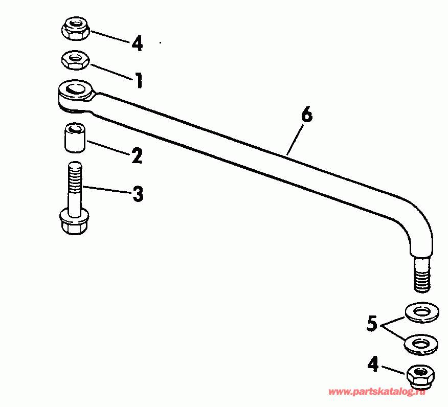   Evinrude E90TLCRD 1984  - eering Connector Kit / ee  Kit