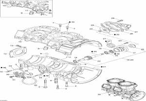01-       (01- Crankcase, Water Pump And Oil Pump)