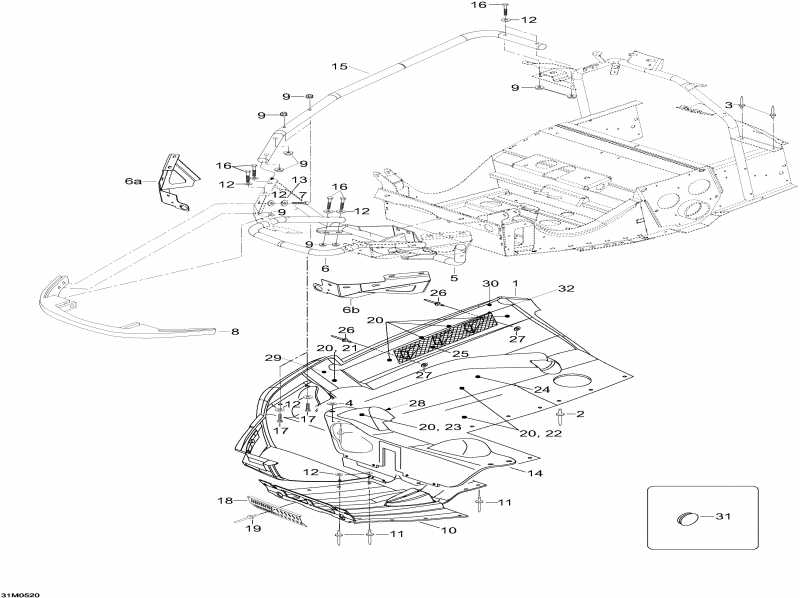 ��������  Expedition 600 H.O. SDI, 2005 ������ - Bottom Pan