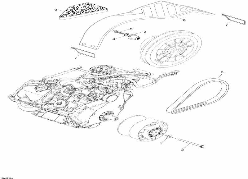  SkiDoo Expedition V-1000, 2005 - Pulley System 1