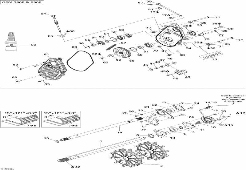  - Drive System Gsx 380f