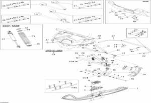 07-     Gsx 380f (07- Front Suspension And Ski Gsx 380f)