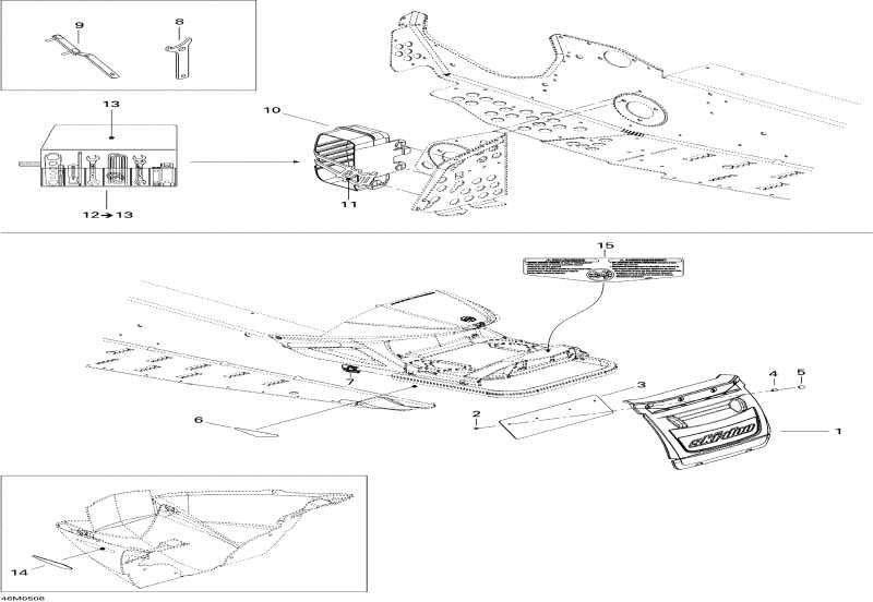 SKIDOO  GSX 500SS, 2005 - Utilities