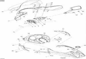09-    Console 500ss (09- Windshield And Console 500ss)