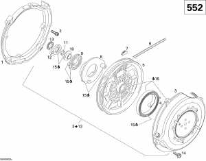 04- Rewind  552 (04- Rewind Starter 552)