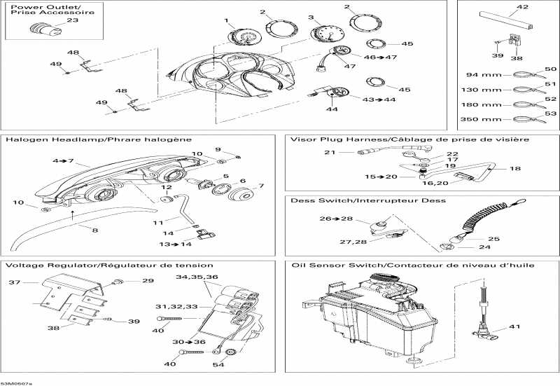  Ski Doo GSX 600 HO SDI, 2005 - Electrical Accessories 1