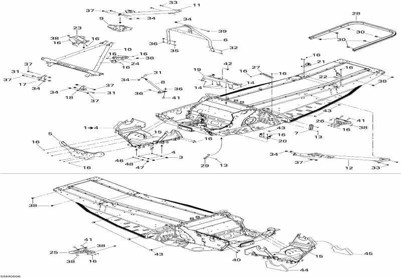  Skidoo - Frame And Components