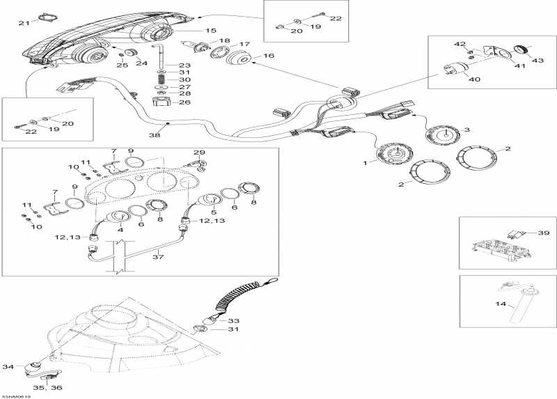 snowmobile Ski Doo Expedition V-1000, 2006 ������ - Electrical Accessories 1