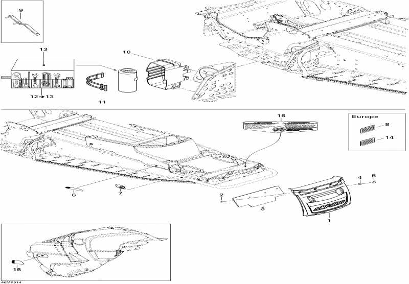Ski Doo Freestyle 300F, 2006 - Utilities