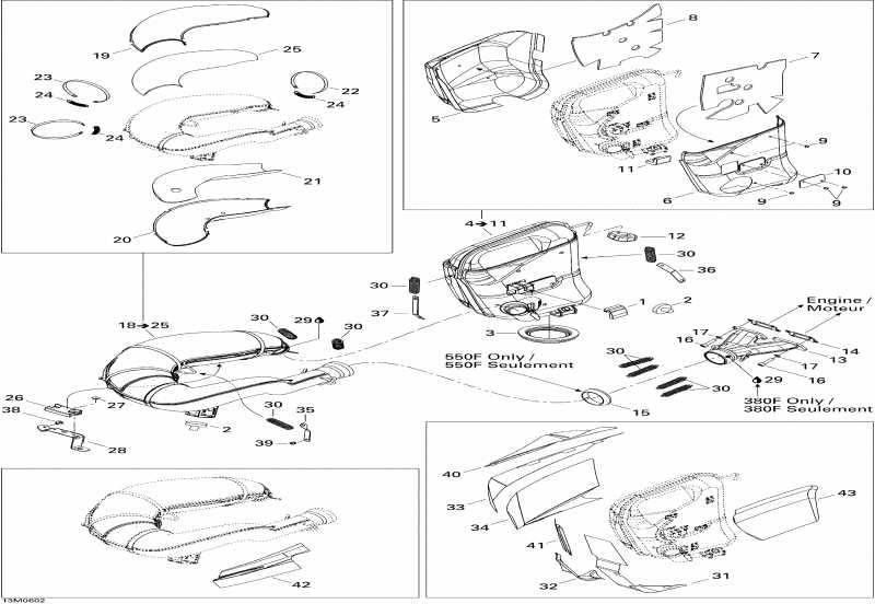    GSX 380F, 2006 - Exhaust System Gsx 380f