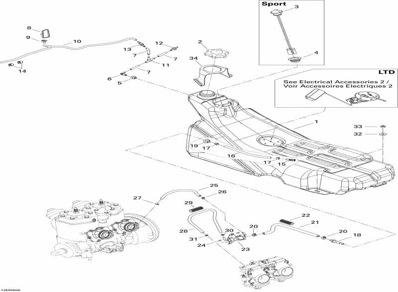  SkiDoo - Fuel System 500