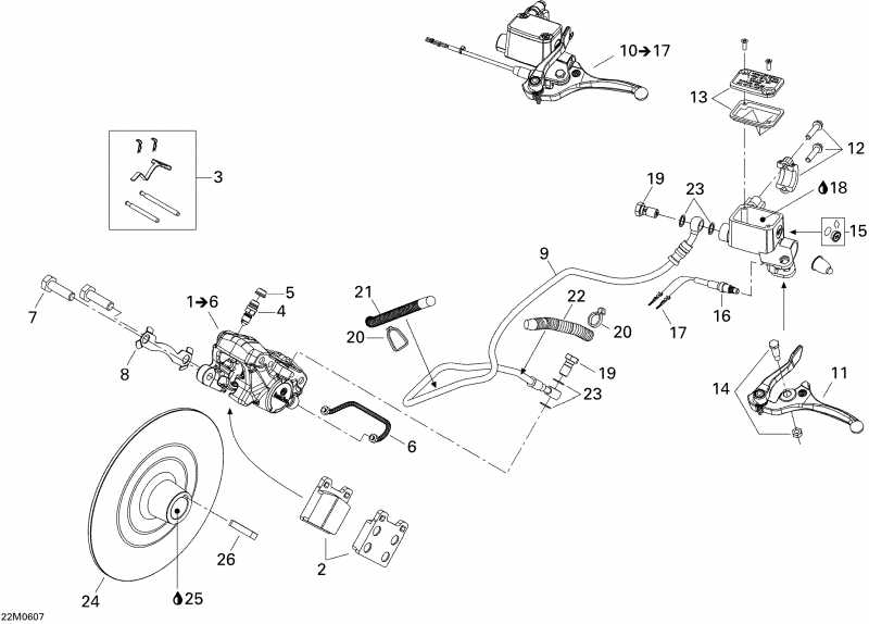  BRP SkiDoo - Hydraulic Brakes