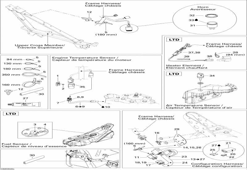 snowmobile  GSX 800 HO, 2006  - Electrical Accessories 800, 2