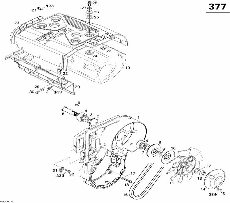 snowmobile  GTX 380F, 2006 - Fan 380f