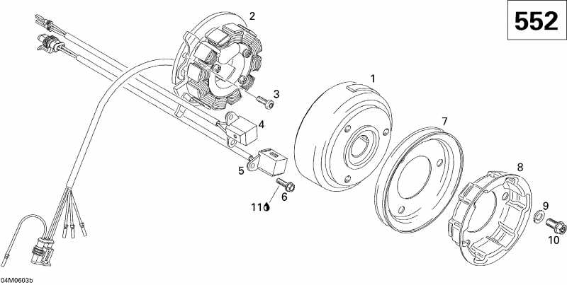 snowmobile BRP  GTX 550F, 2006 -  552