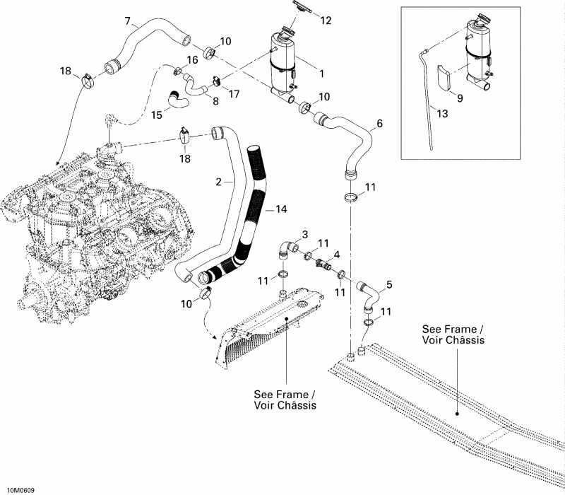 �������� Ski-doo ����������� MX Z 1000 SDI Renegade X, 2006 - Cooling System