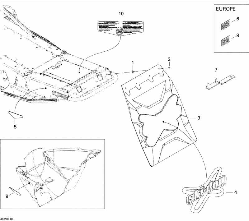 Skidoo MX Z 440 Racing, 2006 - Utilities