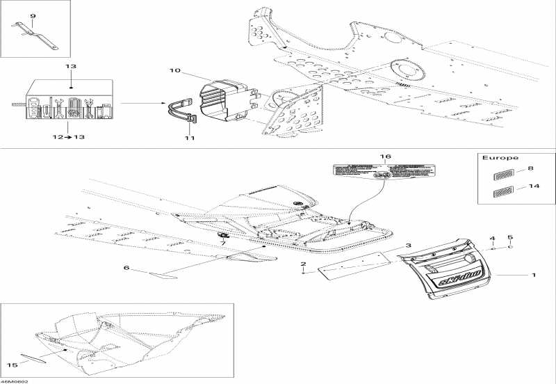 �������� BRP MX Z 550F, 2006 ������ - Utilities Mx Z