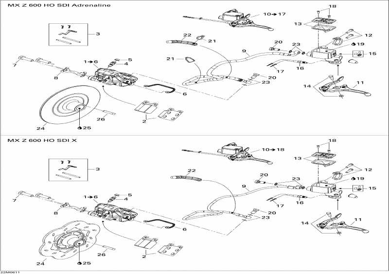  ski-doo - Brakes