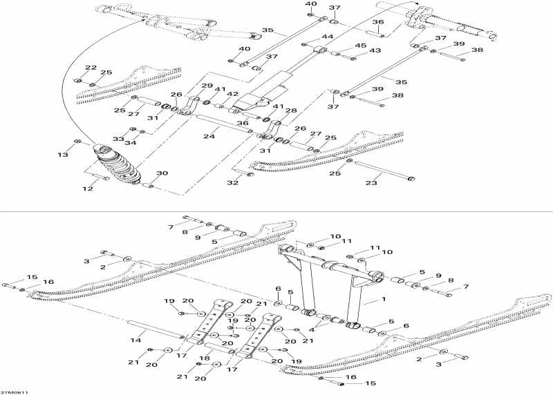    MX Z 600 HO SDI Adrenaline & X, 2006 - Front Arm