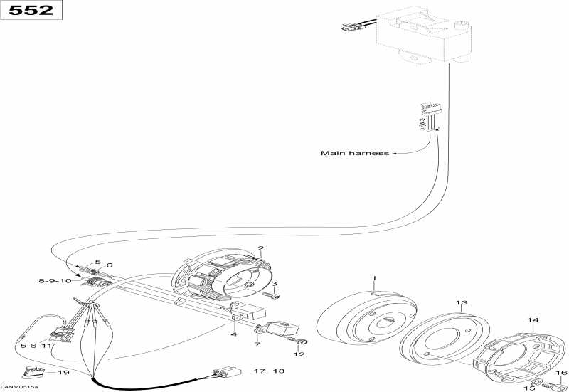 snowmobile Skidoo -  552