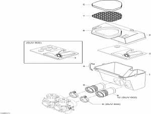 02- Air  600 Suv (02- Air Silencer 600 Suv)