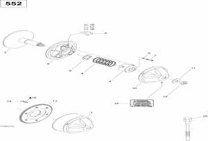 05-   552 (05- Drive Pulley 552)