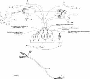 10-   Wi   550 Wt (10- Steering Wiring Harness 550 Wt)