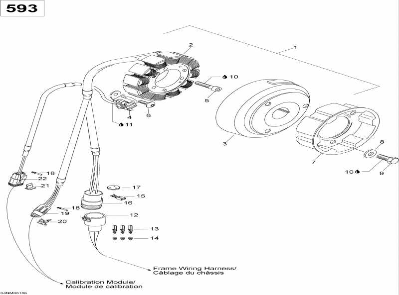  BRP Skandic WT 600, 2006  - Magneto 593