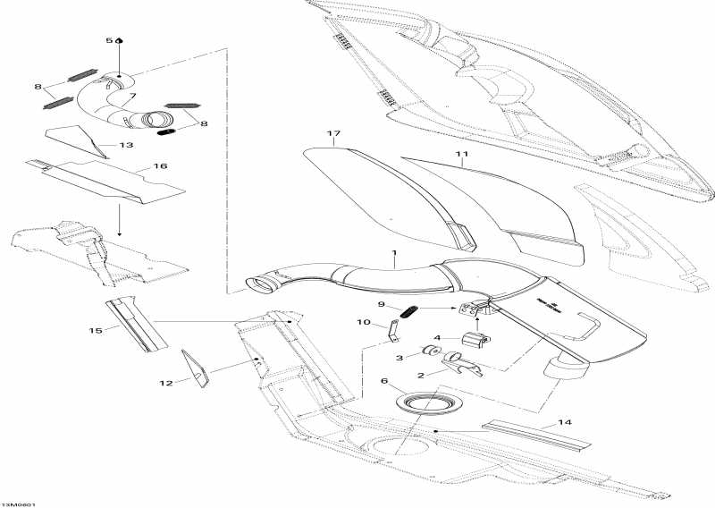 BRP SkiDoo - Exhaust System