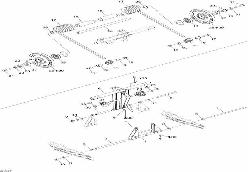   Tundra 300F, 2006  - Rear Arm