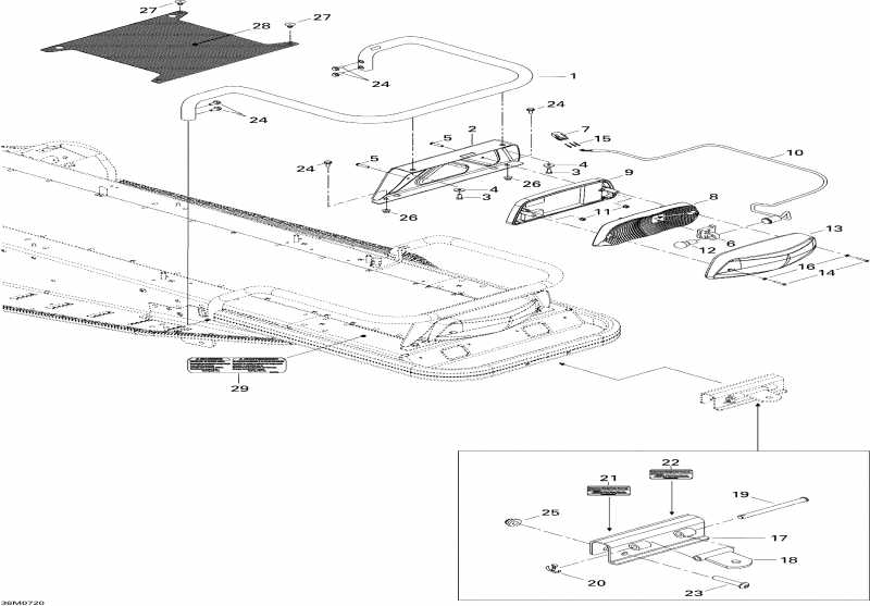 Ski-doo ������ Expedition Sport V-800, 2007 - Luggage Rack