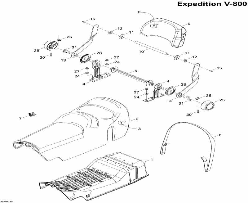 �������� Ski-doo Expedition Sport V-800, 2007 - �����