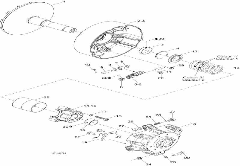 snowmobile  Expedition TUV 1300 (Europe) , 2007 - Drive Pulley