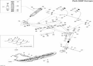 07-     Eur (07- Front Suspension And Ski Eur)