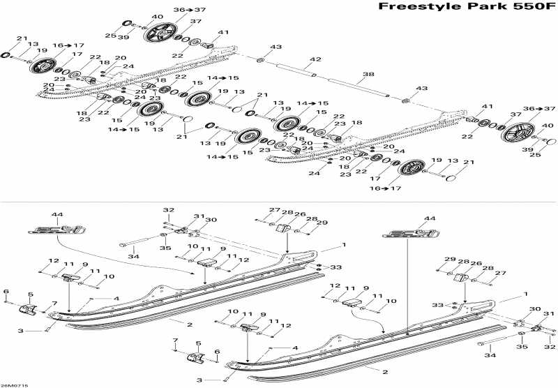snowmobile BRP Freestyle Park 550F, 2007 - ������ ��������