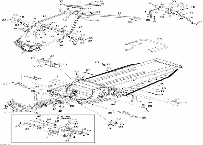 BRP SkiDoo Freestyle Park 550F, 2007  -   Components