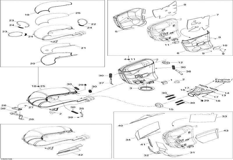  Skidoo - Exhaust System