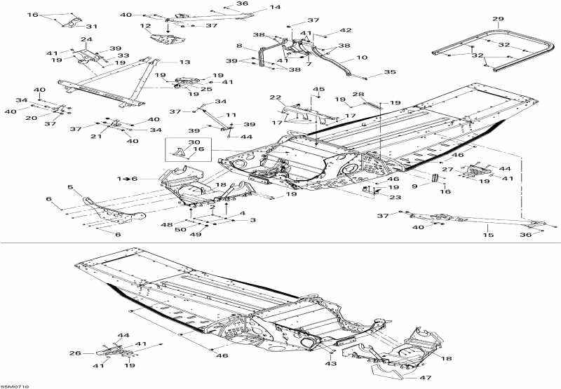 snowmobile   GTX 550F, 2007 -   Components