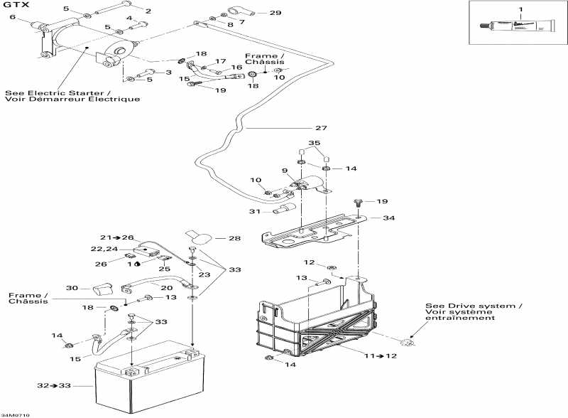 ski-doo - Battery � �������