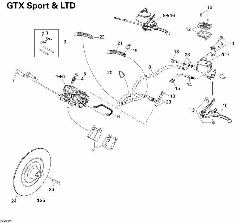  GTX Sport 500 SS, 2007 - Hydraulic Brakes