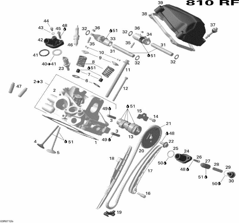 ��������  Legend Touring V800, 2007 - Cylinder Head, Rear