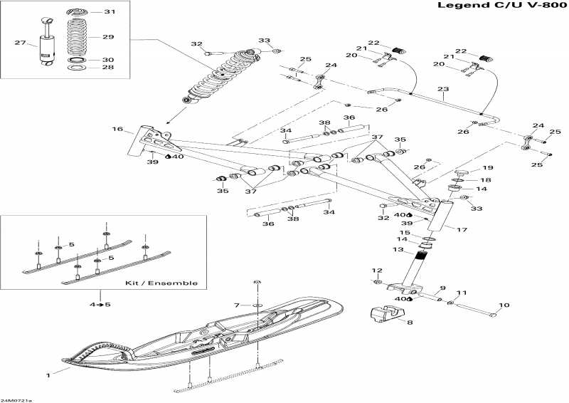snowmobile Skidoo ������ Legend Touring V800, 2007 - �������� �������� � ����