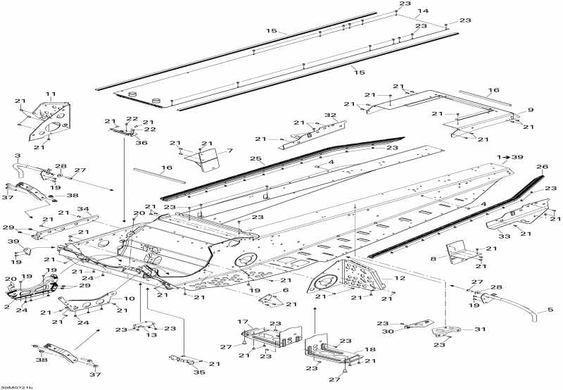 Legend Touring V800, 2007 - Frame Touring